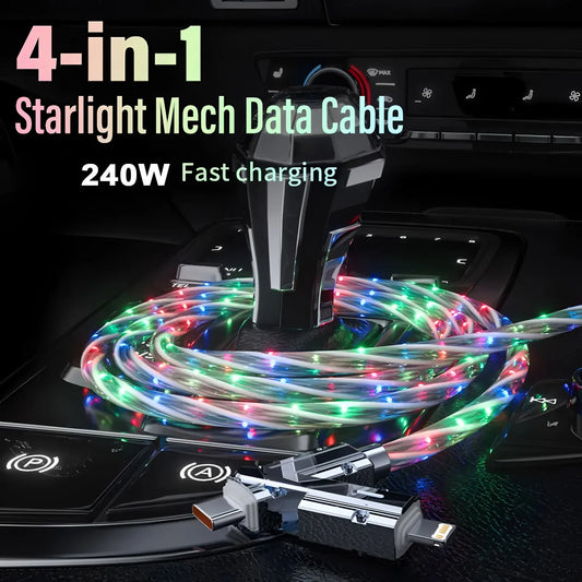 Kabel LED USB - C - Lightning