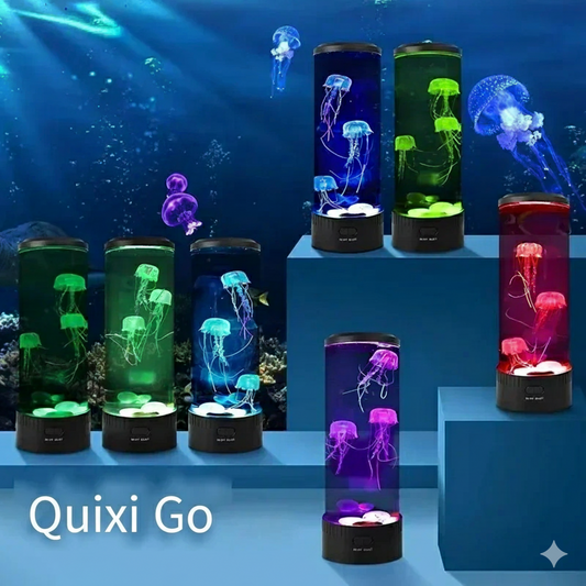 Colorful Jellyfish Lamp