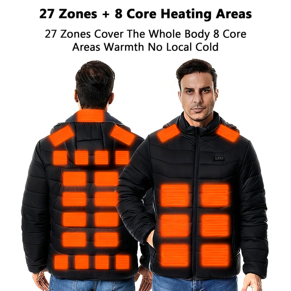 Kurtka Zimowa z Ogrzewaniem