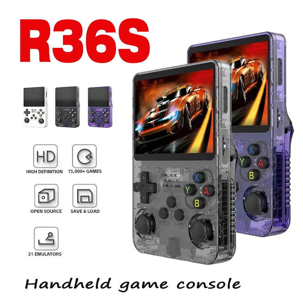 Przenośna Konsola Retro do Gier, retro konsole, konsole retro, konsole, R36S, mario, sonic, psp2, psp3